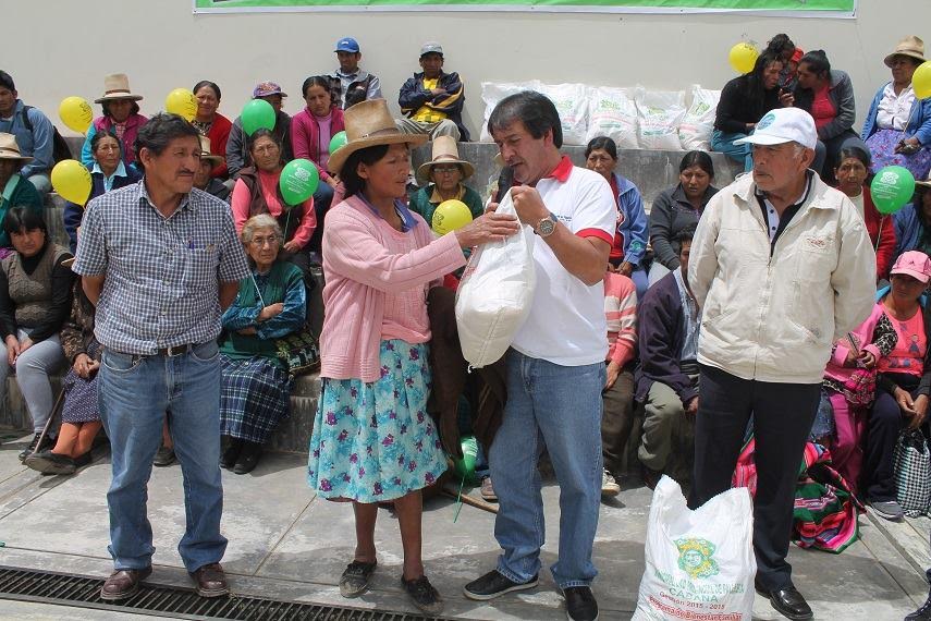 Más de mil familias serán beneficiadas con el Programa Social de Bienestar Familiar de Pallasca