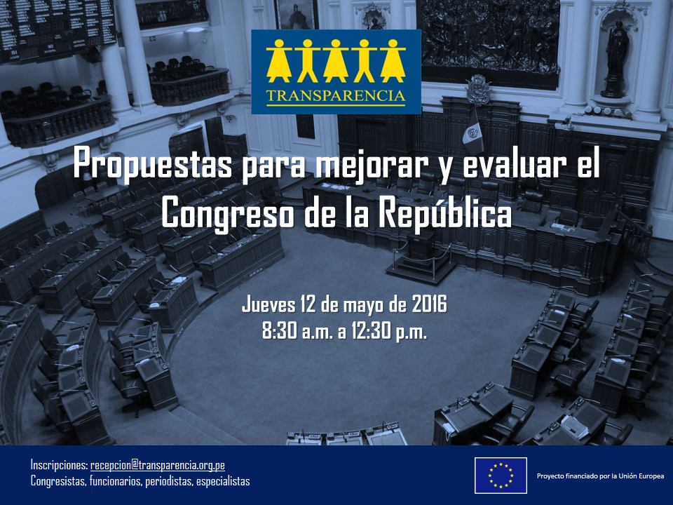 Congresistas electos analizarán mejoras y evaluación del Congreso de la República