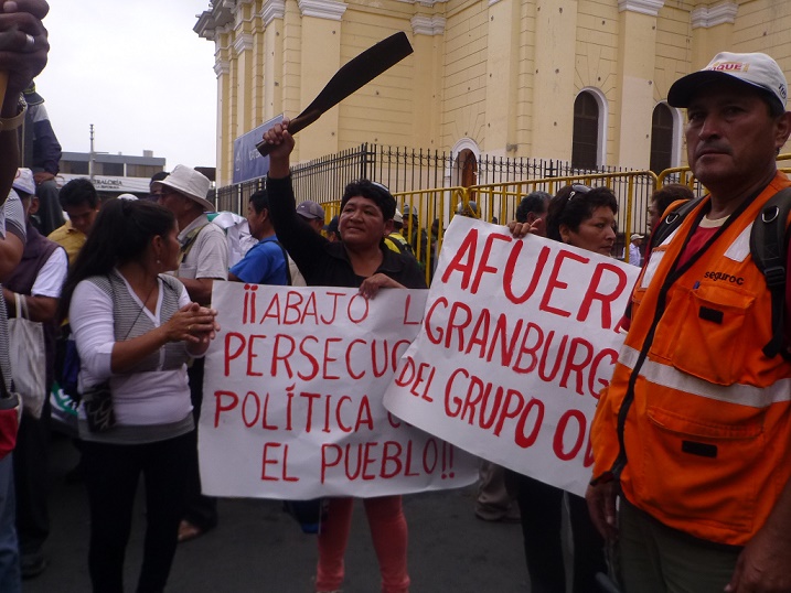 Trabajadores de Tumán exigen salida de la actual administración de la azucarera
