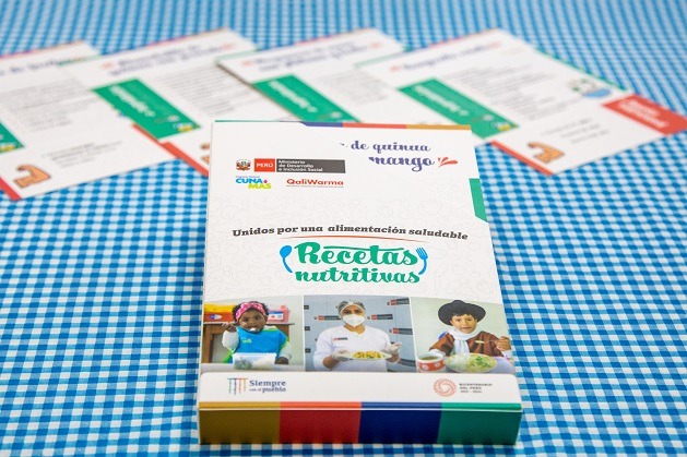 Presentan 40 recetas nutritivas para una alimentación saludable y balanceada 