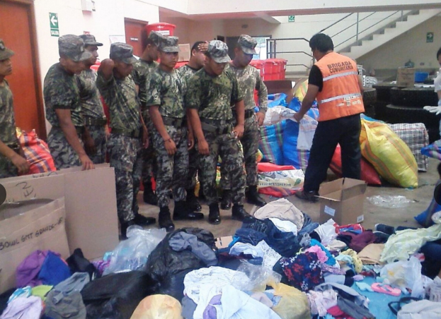 Medio millar de familias afectadas por lluvias recibieron ayuda en Chiclayo