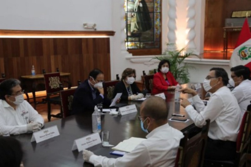 Presidente Martín Vizcarra lideró reunión del Consejo de Estado