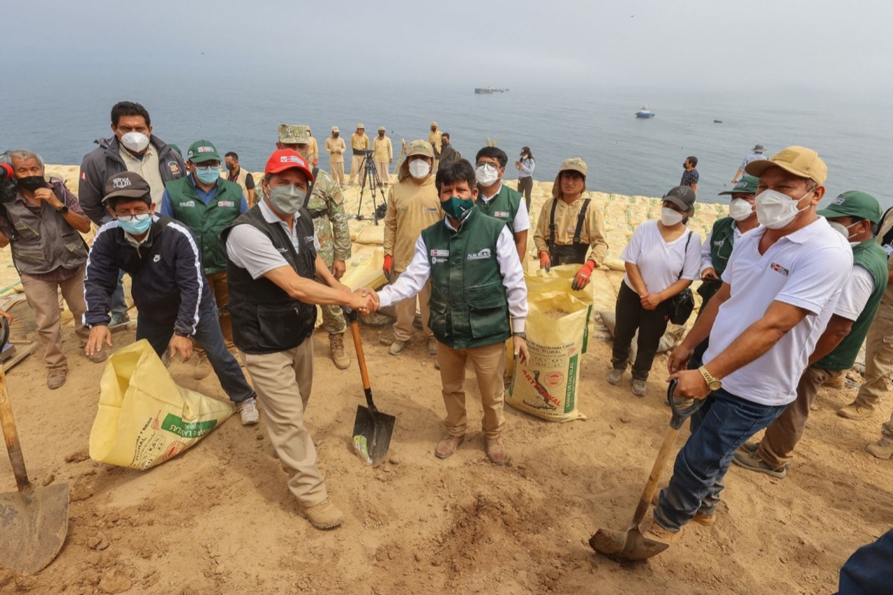 Agro Rural extraerá 102 toneladas de guano de las islas para agricultura familiar