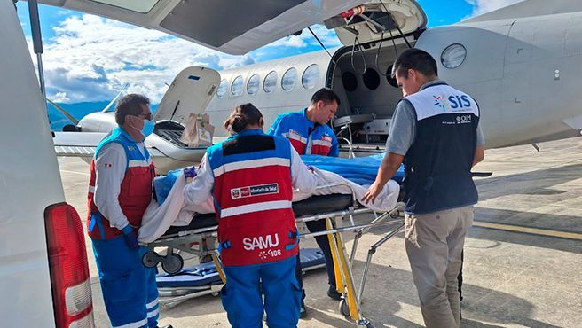 Minsa supera los 180 traslados aeromédicos para salvar vidas en todo el país