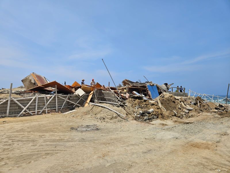 La SBN recuperó más de 315 mil m2 de playa en caleta La Gramita y Pimentel