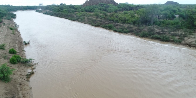 Se incrementó caudal del río La Leche 