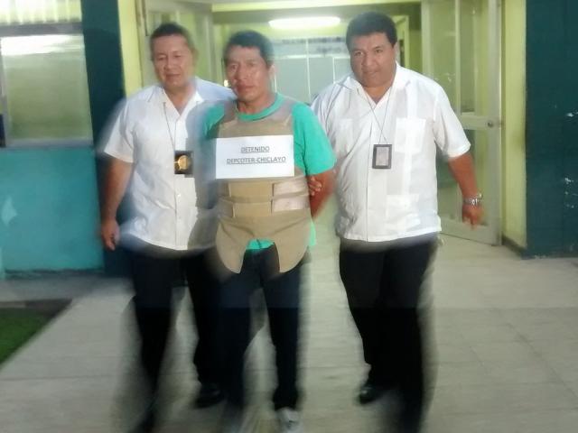 Policía de Chiclayo capturó a presunto militante senderista