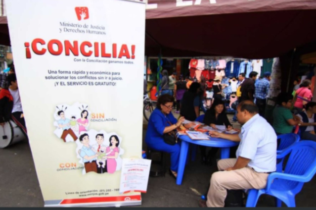  Siguen las atenciones en Centros de Conciliación de Chiclayo y Leonardo Ortiz 