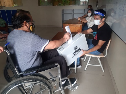 Facilitarán votación de personas con discapacidad en las elecciones regionales y municipales 