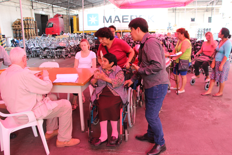 Cáritas Chiclayo entregará sillas de rueda para personas con discapacidad