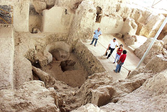 Denuncian que murales del sitio arqueológico Ventarrón están abandonados