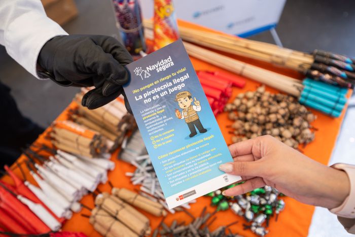 Sucamec recuerda a padres de familia que ningún niño o adolescente debe manipular pirotécnicos