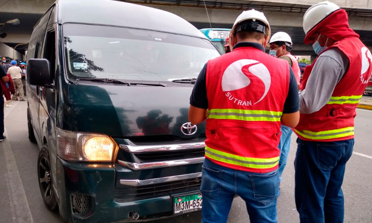 Sutran moviliza más de mil inspectores en todo el país durante fin de semana de año nuevo