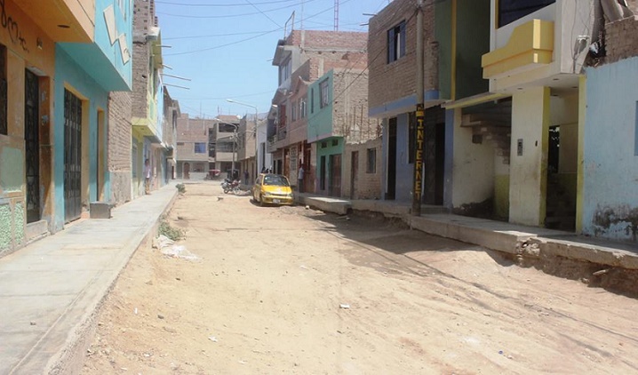 Iniciaron trabajos de pavimentado de calles en zonas vulnerables por “El Niño”