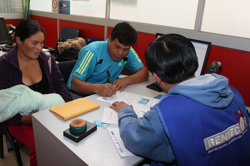 Reniec hará campañas de entrega gratuita de DNI en 38 distritos de Lambayeque