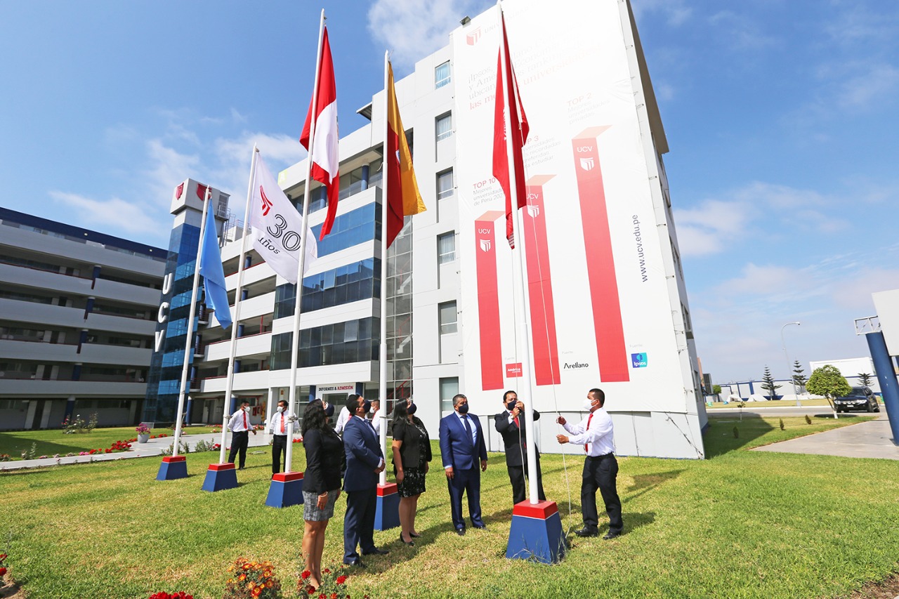 Universidad César Vallejo inicia actividades por su 30 aniversario