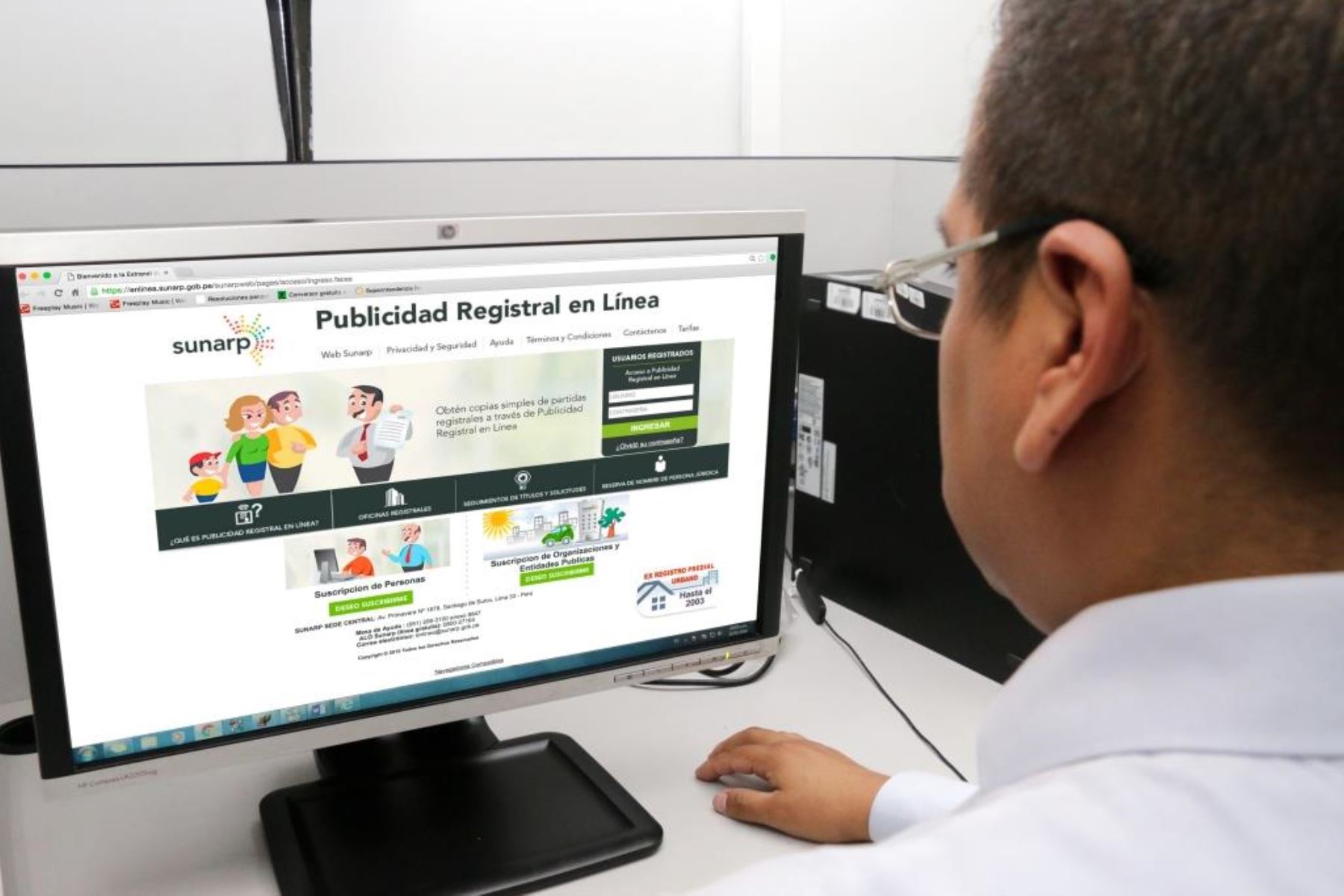 Usuarios podrán tramitar en Sunarp reserva de nombre desde su computadora o celular