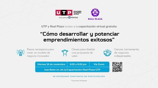 Emprendedores recibirán capacitación gratuita para desarrollar y potenciar sus negocios
