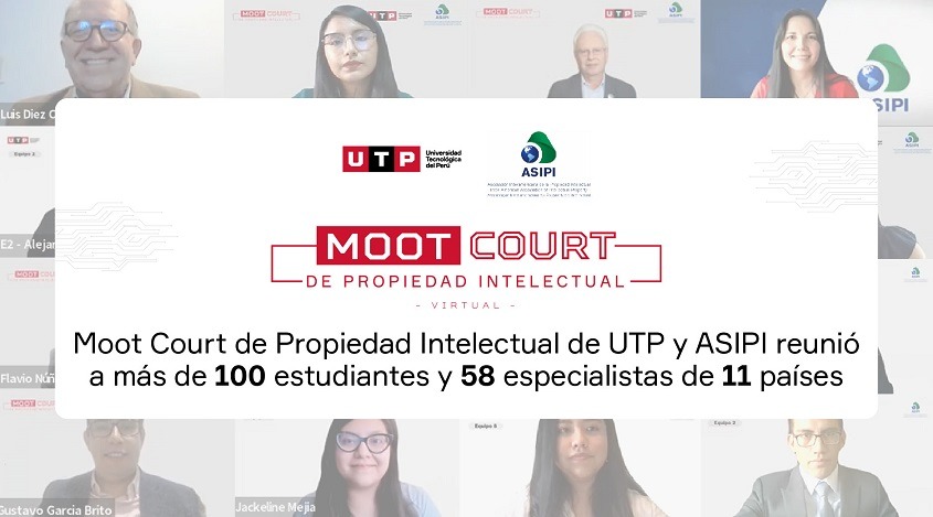 Moot Court de Propiedad Intelectual de UTP y Asipi reunió a más de 100 estudiantes de once países