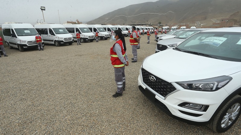 Sutran refuerza su capacidad operativa con nueva flota de 32 vehículos