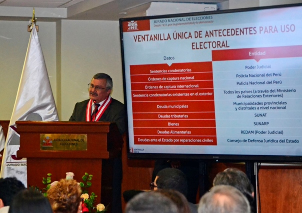 Elecciones 2016: Ventanilla Única dará información sobre juicios y deudas de precandidatos y candidatos 