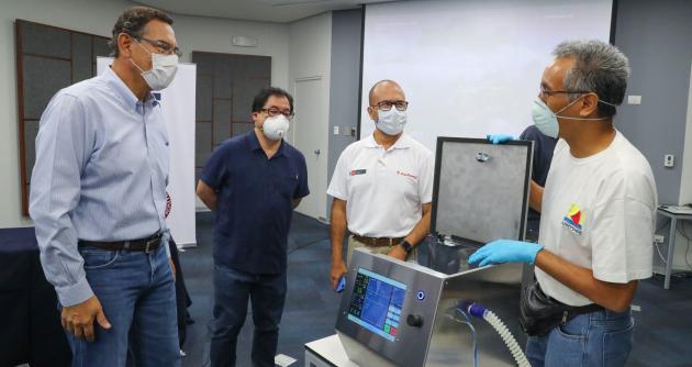Presidente Vizcarra destacó iniciativa de universidad para desarrollar ventiladores mecánicos