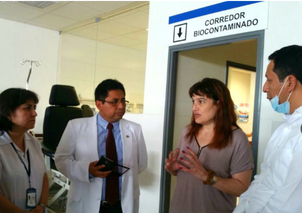 Viceministra inspecciona hospitales y verifica problemática de salud en Lambayeque