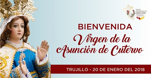 Virgen de La Asunción de Cutervo peregrinará para encuentro con el Papa Francisco en Trujillo