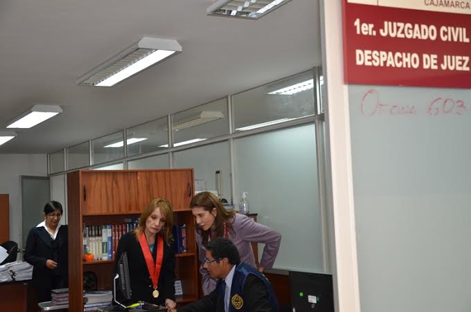 OCMA resolvió más de 100 quejas en visita a Corte de Lambayeque