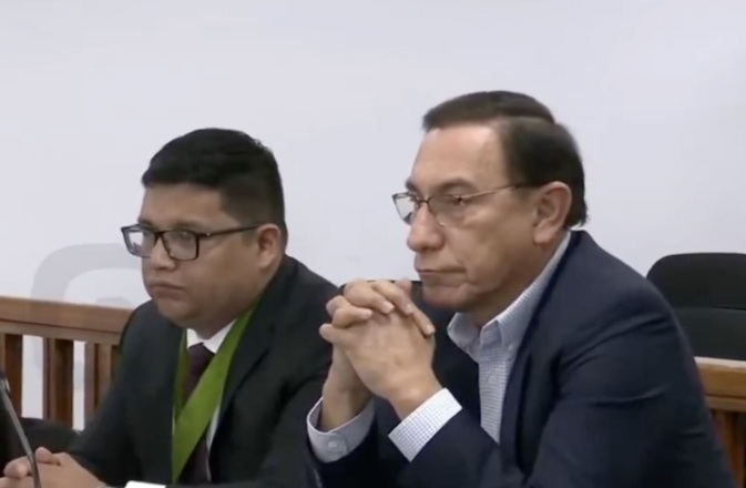 Poder Judicial dictó cinco meses de prisión preventiva contra Martín Vizcarra