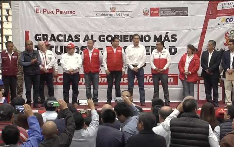 Vizcarra en Trujillo: "Estoy aquí para agradecer el apoyo del pueblo"