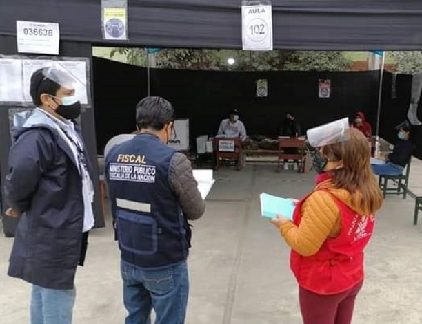 Lambayeque: fiscales recorren locales de votación para garantizar proceso electoral