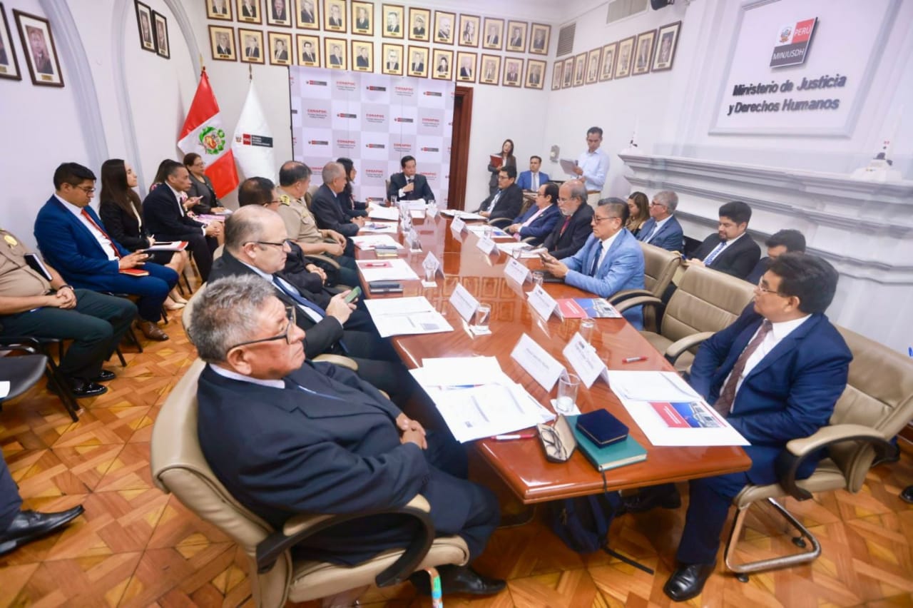 Ministro de Justicia lidera sesión del Consejo Nacional de Política Criminal