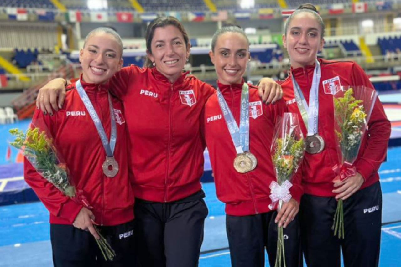 Selección de gimnasia gana tres medallas en Campeonato Pacific Rim en Colombia