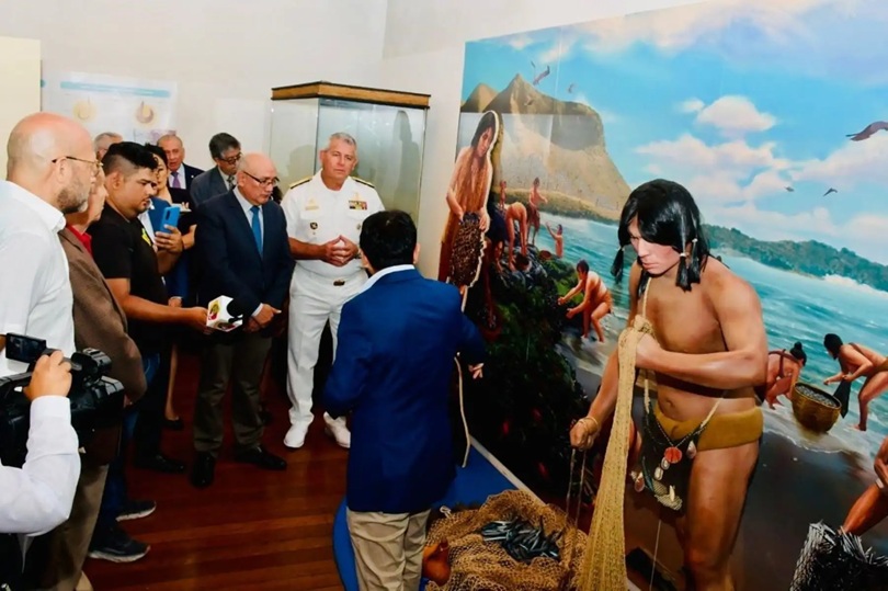 Marina de Guerra inaugura exposición sobre la Civilización Caral en el Museo Naval