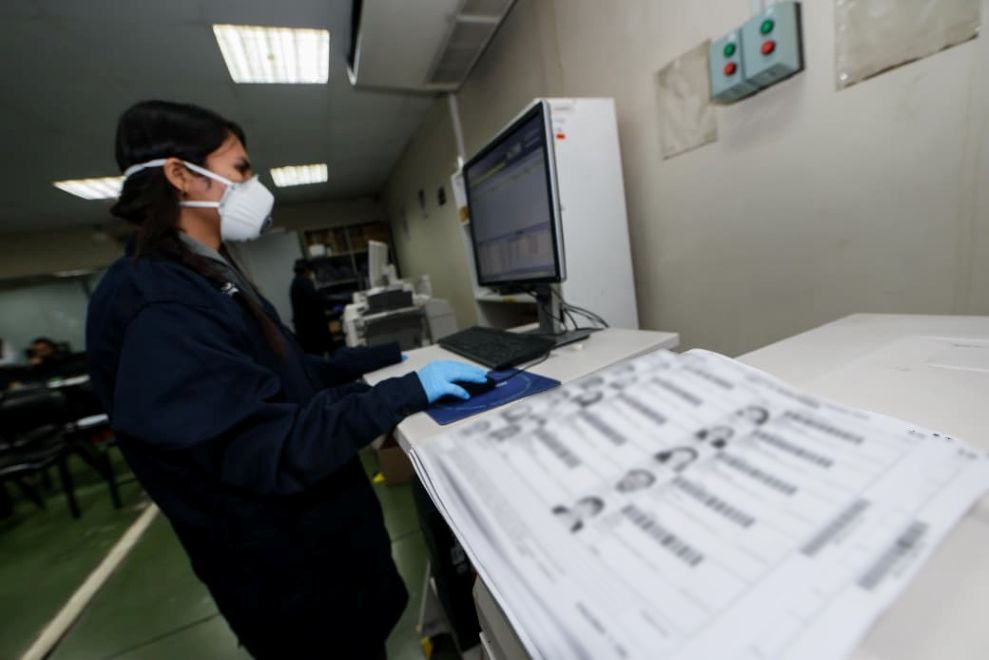 ONPE inició la impresión del material electoral que se usará en comicios de abril