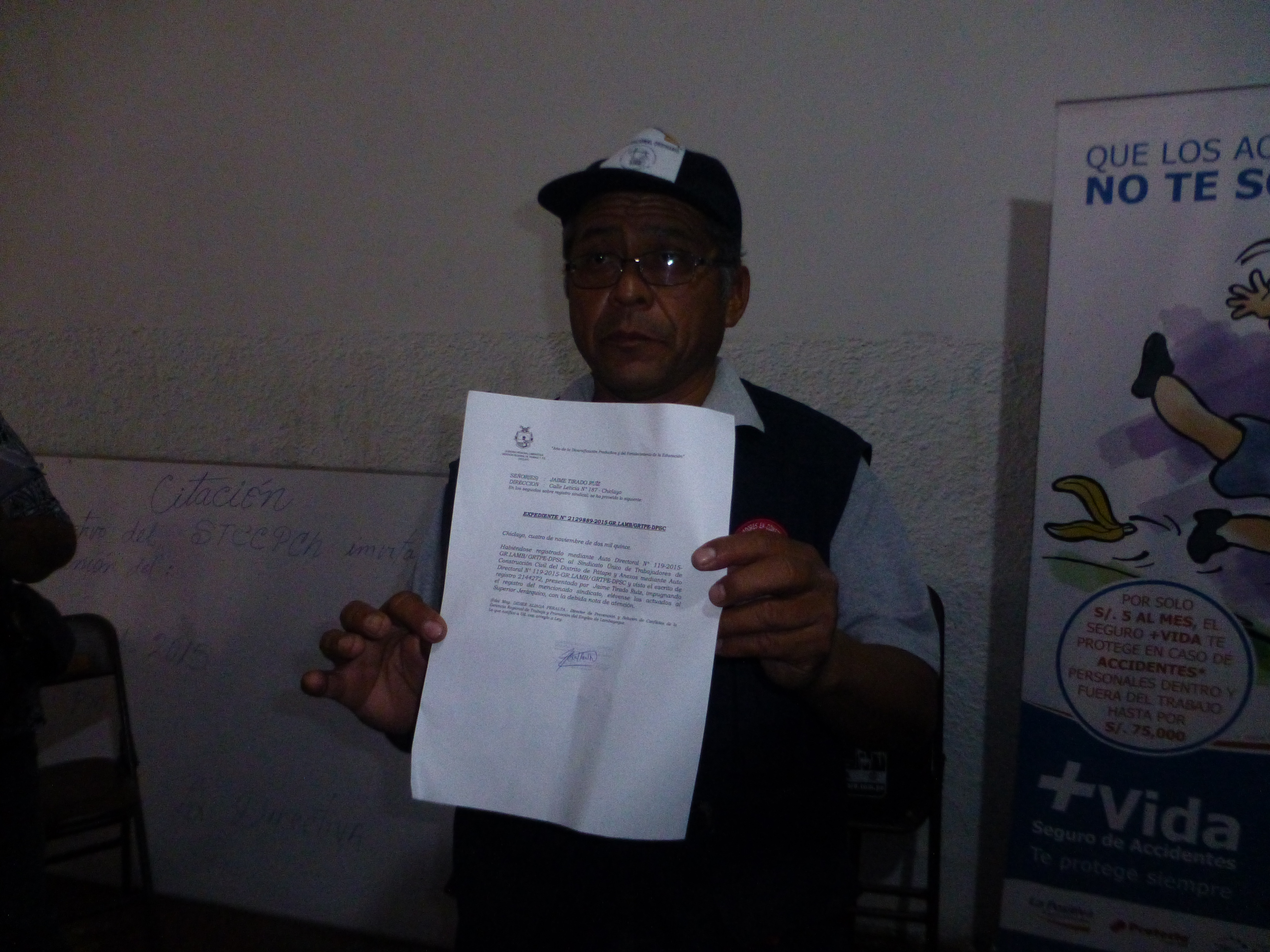 Dirigente asegura que alcaldes están creando sindicatos de trabajadores de Construcción Civil