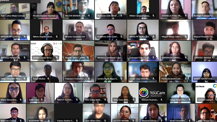 Ositrán inició capacitación a 45 becarios de todo el país con el Curso de Extensión Universitaria 